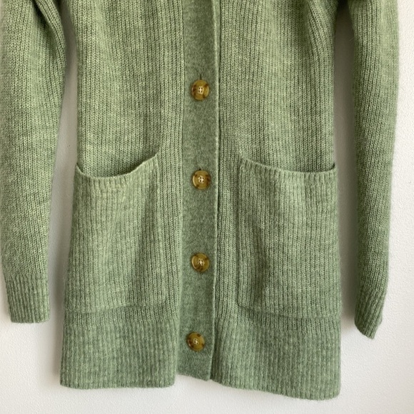 EverLane Oversized Alpaca V-neck Cardigan Size XS - Picture 5 of 7